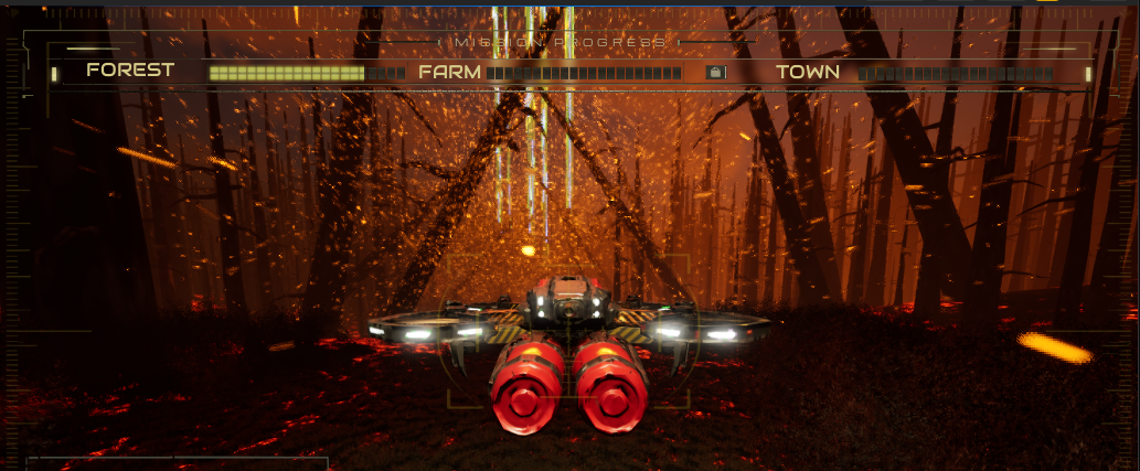 Zone Progress UI