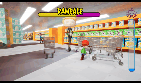 Player and camera controller in motion
