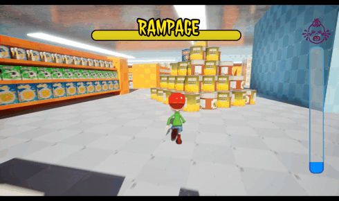Rampage Mode gameplay