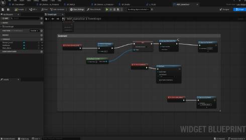 UI and game state Blueprint